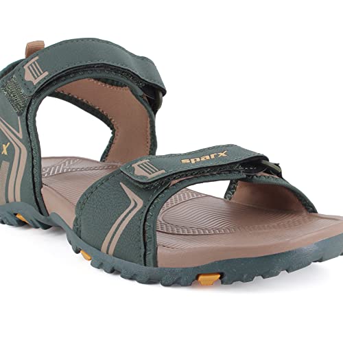 Image of Sparx Men's Sandal, For. Green Camel, 6 UK