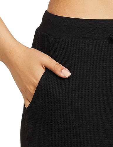 Image of Amazon Brand - Symbol Women's Ankle Length Cotton Blend Waffle Night Pants (Available in Plus Sizes)