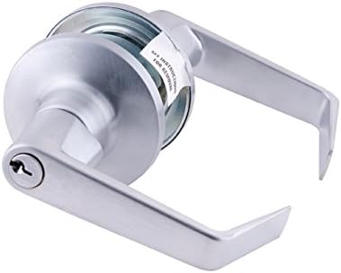 MaxGrade T600MO26D Grade 2 Commercial Classroom ADA Tubular Leverset Lockset, MO Lever Design, Satin Chrome