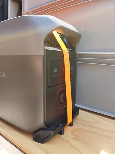 G°Dry Halterung passend für Ecoflow Delta 3, 3 Plus & Zusatzbatterie | Wohnwagen,Wohnmobil, Boot & Zuhause