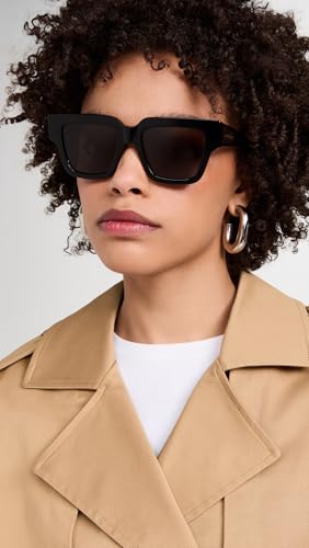 Bottega Veneta Women's Nude Triangle Sunglasses3