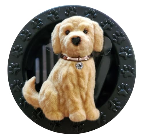 Bath and Body Works Dog With Collar Car Visor Fragrance Holder Easy To Open