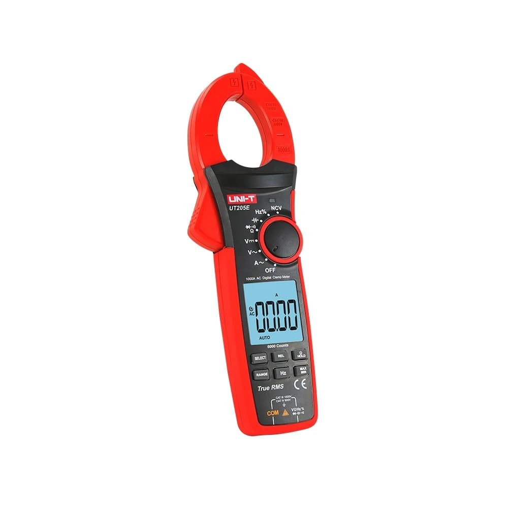 UNI-T UT205E Serie UT200 True RMS Digital Abrazadera Metro, 1000A AC/DC, 10Hz-1MHz