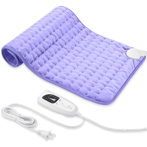 Electric Heating pad with 6 Heat Settings, Auto Shut Off,