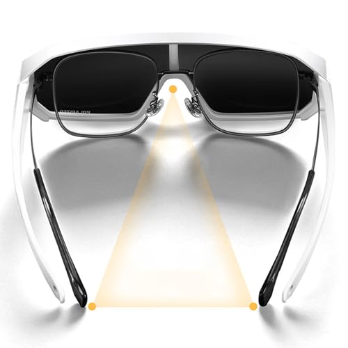 Lunettes de soleil cyclisme route surdimensionnées ajustement sur lecture - 4