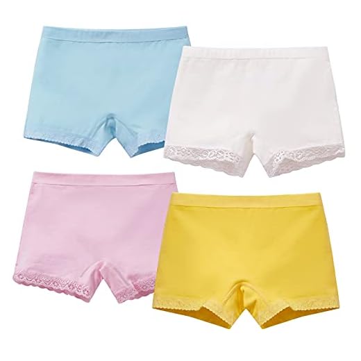 Usex Sense 12 Pack niñas algodón Boyshorts Lovely Boxers Ropa Interior Tamaño 2-12 años (S 1-3 Años, Mixed 2036)
