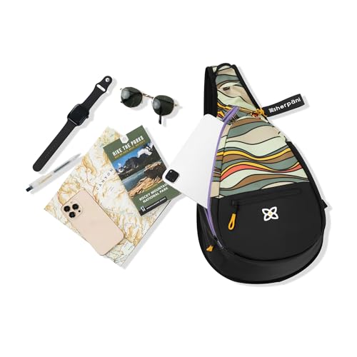 Image of Sherpani Esprit, Sling Backpack, 10L Travel Bag, Right-Handed Shoulder Sling Purse, Crossbody Backpack, Travel Gifts, RFID Protection (Ventura '73)