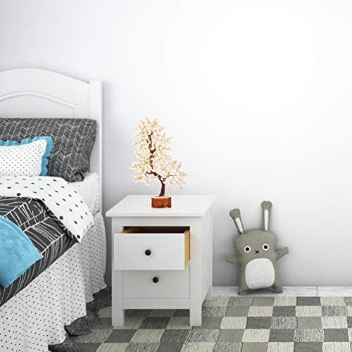 FASHIONZAADI Rose Quartz Crystal Tree of Life for Women Office Decor, Good Luck, Money, Meditation, Positivity, Handmade Healing Crystal Stones Bonsai Tree Spiritual Birthday Gifts for Women - Image 2