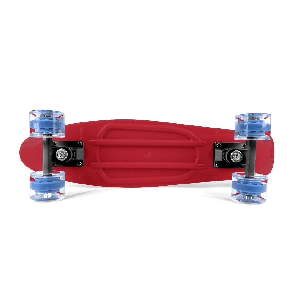 Penny 9969 Skateboard Spiderman avec axe en Aluminium 55 x 14,5 x 9,5/13 cm