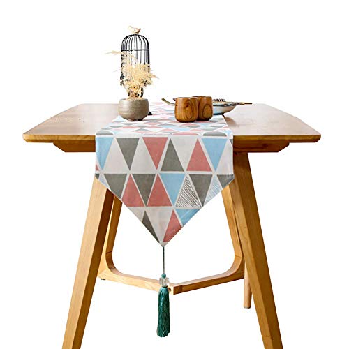 Décoration de lin de coton pour table de salle à manger et fête de famille