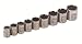 CRAFTSMAN Impact Socket Set, MM, Easy-to-Read, 3/8-Inch Drive, 9-Piece (934566)