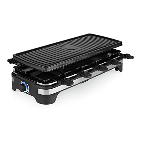 Princess Multifunktions-Raclette XXL 162650 - Grill und Raclette einstellbarer Thermostat 49 x 21 cm Grillfläche Antihaftbeschichtung 1500 Watt Cover