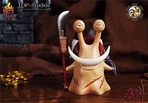 Amazon 未使用top Studio ワンピース フィギュア でんでん虫 白ひげ 海外完成品 高9cm 検索用 リペイント改造 一品物 Pop P O P フィギュア ドール 通販