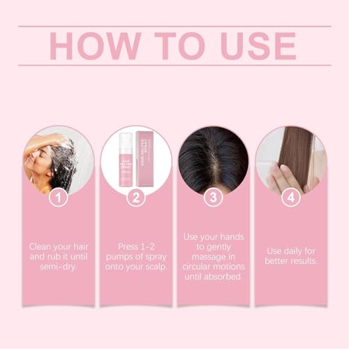 Spray de croissance des cheveux Vivamane routine quotidienne pour cheveux crépus et secs 2pcs - 6
