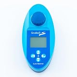 Scuba II – Aparato para medición de cloro y pH en piscinas, fotómetro, con manual de POWERHAUS24 [idioma español no garantizado], azul