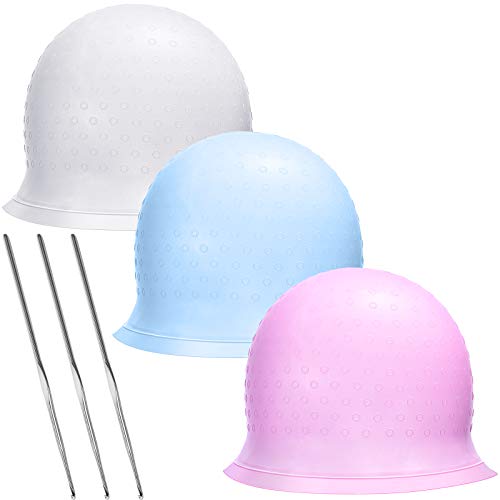 Bonnet en silicone pour coloration et mise en évidence des mèches à la maison