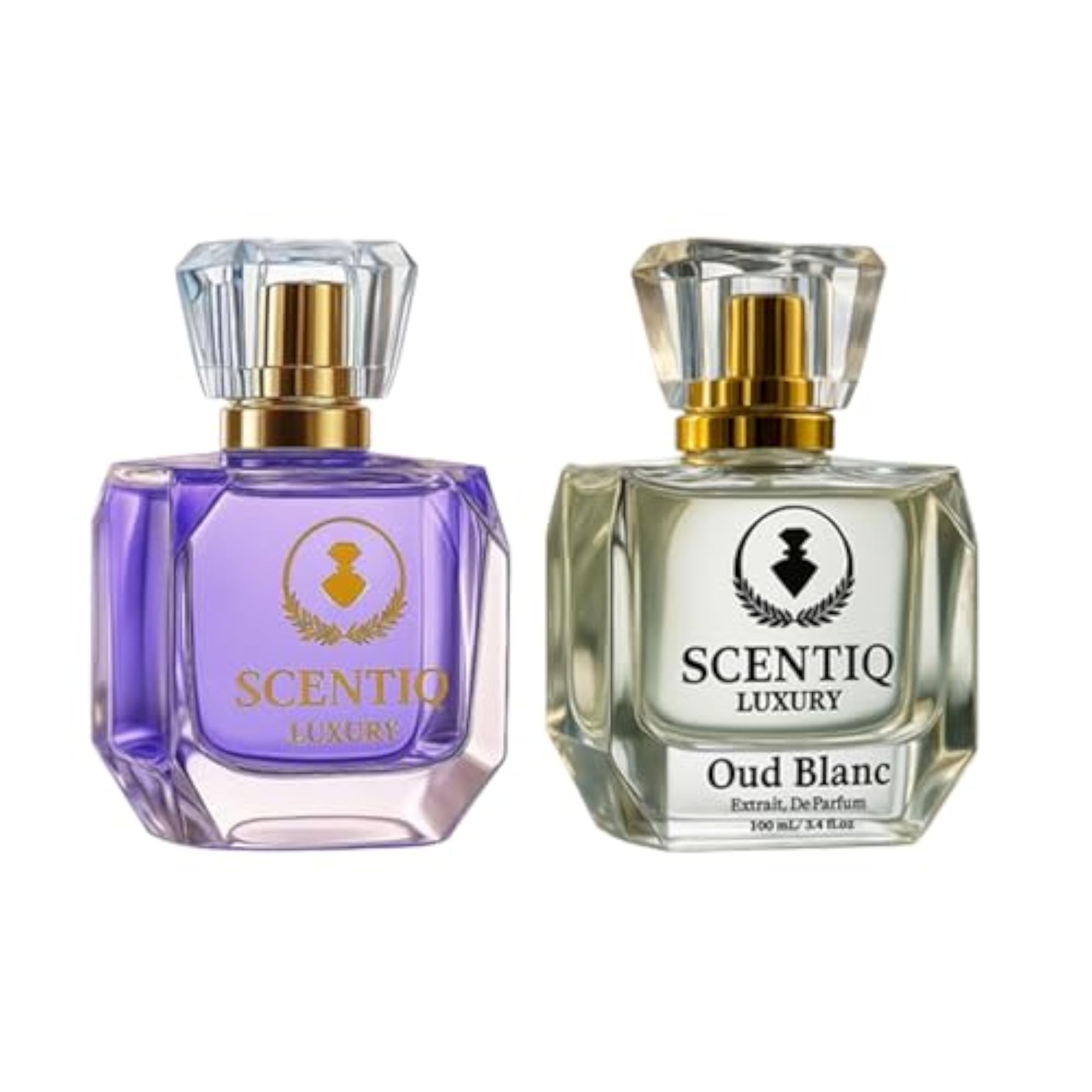 Eclipse & Oud Blanc Eau De Parfum Couple Set, Premium Fragrance
