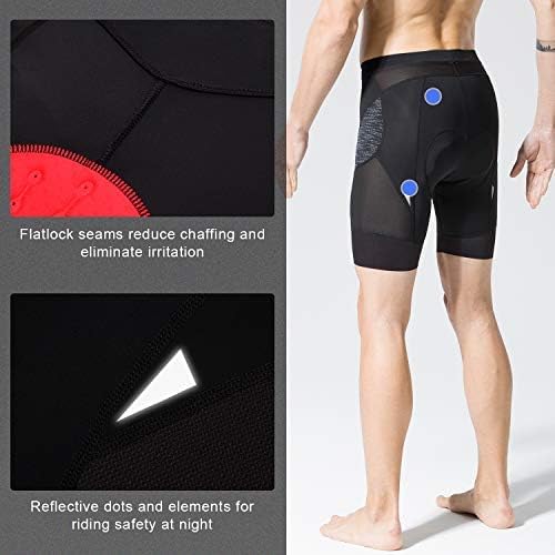 Men's Cycling Shorts Padded Bicycle Riding Half Pants Bike Biking Cycle Tights - Image 5