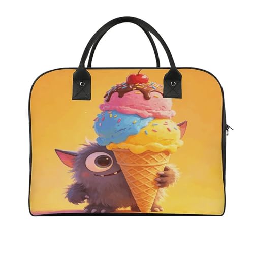 Maletín ligero para portátil Monster Ice Cream unisex miniatura 1
