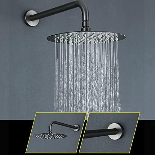 Ensemble complet de robinets de douche chaud et froid encastré