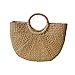 Lycpajk Knitted Bag, Knitted Bag with Handle, Handmade, Fashionable Summer Travel Bag, Handbag for Women, L