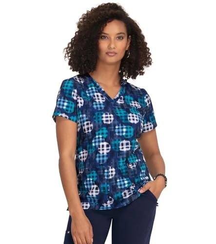 Haut d'infirmière pour femme KOI Next Gen Early Energy blouse médicale stretch 2 poches