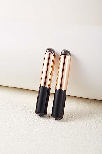 Coshine 2Pcs Silicone Lip And Concealer Makeup Brushes, Coshine Premium High Elastic Silicone Brush Set For Lip Balm, Lip Gloss thumb #2