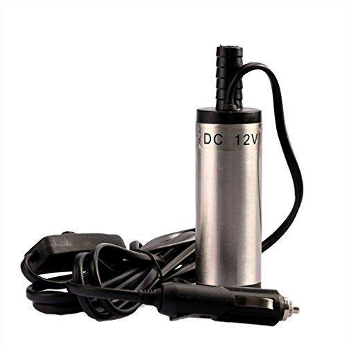 Kineca 12V DC Bomba de Transferencia de 38 mm Mini Aceite Combustible Diesel eléctrico de la Bomba de Agua Sumergible Autocaravana Acero Inoxidable
