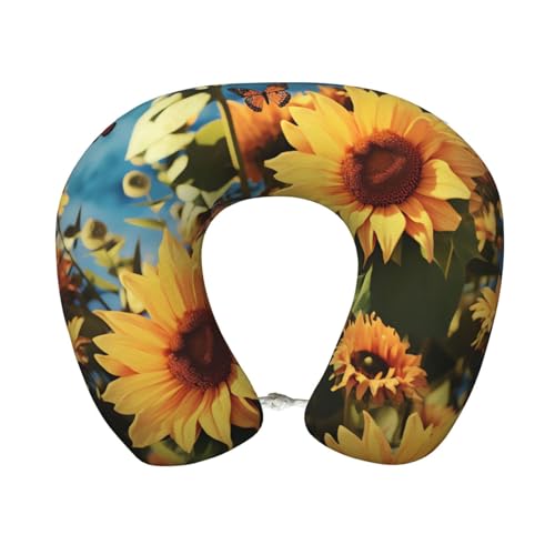 Almohada de espuma viscoelástica para cuello tamaño único