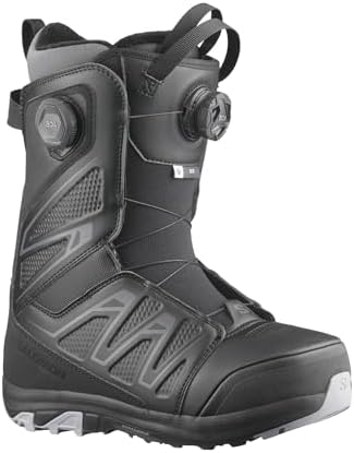SALOMON BOA SJ BLACK/LILAC GRAY SNOWBOARD BOOT