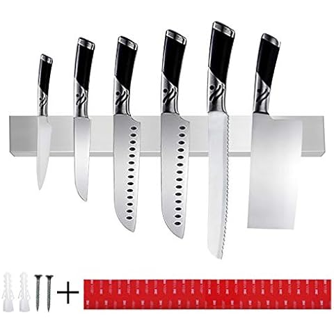 TOPSEAS Barra Magnética para Cuchillos de Cocina Cover