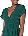Amazon Essentials Women's Plus Size Surplice Dress (Available in Plus Size), Jade Green, 2X