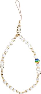 Staqlo Pingentes e cordões de telefone Cute Love - Material cerâmico e acrílico macio - Presentes para ela, meninas, senhoras, mães, irmãs - Encante seu telefone com Style-dlve4, Acrílico acrílico Cerâmica macia, Cerâmica macia
