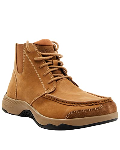 Cody James Men's Crazy Horse Lace-Up Casual Western Boot Moc Toe - Ocjsp22p12