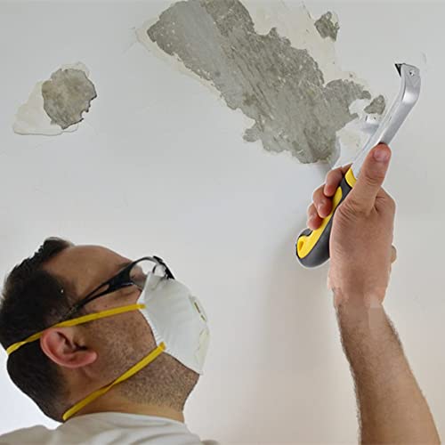 Spealloy Carbide Paint Multi-Purpose Scraper With Triangular Shaped Scraper,Hand-Hold Scrapers, For Removing Paint Glue Varnish Rust,Contains Only Handle And Triangular Blade. #TOP5