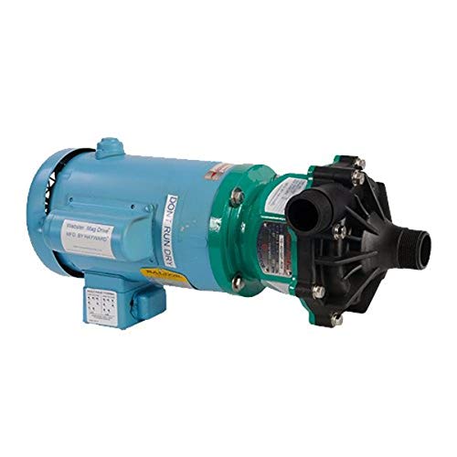 Hayward 1M105TVT35 Series R Model RX15 Magnetic Drive Pump, ETFE, 1-1/2 HP, 3 Phase, 208-230/460 V