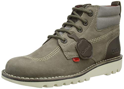 Kickers Men's Ankle Classic Boots, Grey Ligh Grey Lt Gry, 7.5