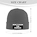 Don't Push The Horses Knit Hats Beanie Hat for Men Women Fashion Warm Winter Ski Cap Deep Heather