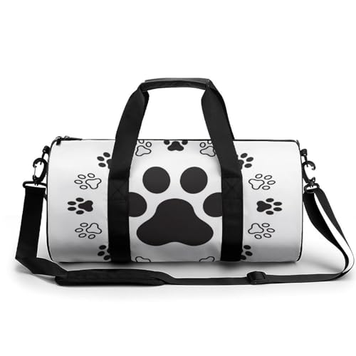 Sac de voyage patte de chien idéal pour votre week-end