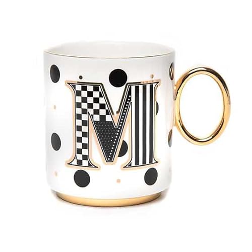MACKENZIE-CHILDS My Mug, Decorative Ceramic Coffee Mug with Handle, M