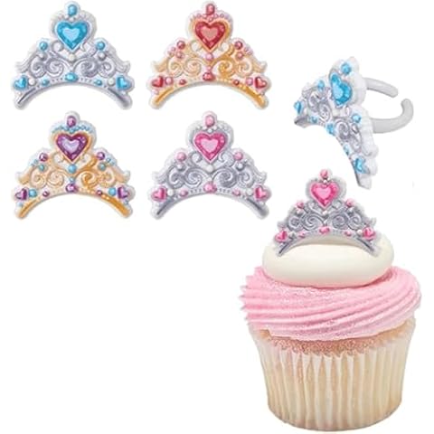 DecoPac Princess Crown Cupcake Rings Cover