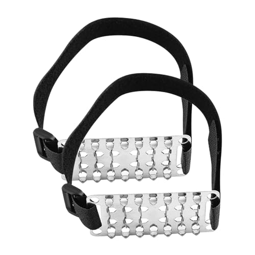 Cadenas para zapatos para suelos congelados – Equipo de movilidad en clima frío, herramientas de montañismo antideslizantes, accesorios de escalada resistentes | Solución de calzado con tacos para su