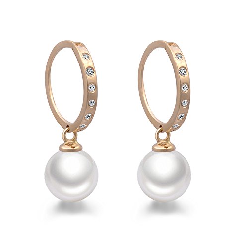 Preisvergleich Produktbild Original McPearl Diamant Akoya Perlen Ohrringe. Top Qualität aus Deutschland.