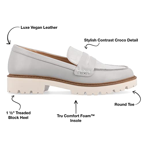 Image of Journee Women's Comfort Foam Kenly Medium and Wide Width Loafer