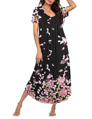 Ekouaer Nightgowns for Older Women Oversized Sleepwear...