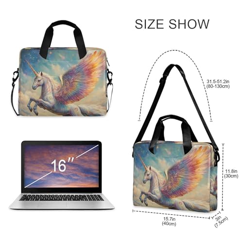 Funda maletín para laptop ALAZA Rainbow 13-15.6 pulg miniatura 4
