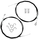 YOXUFA 71 inch Go Kart Throttle Cable Assembly for Predator 212 196cc Engine GX160 GX200 8252-1390 Manco Dingo Yerf Dog ASW Kandi American Sportworks Go Cart Accessories Parts 2 Pack