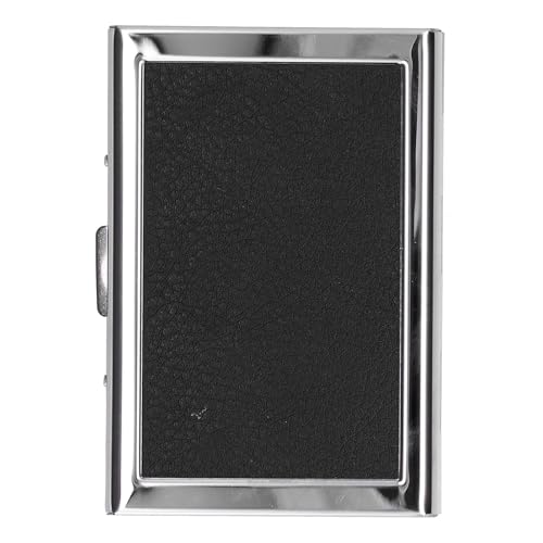 Jwthee 6 Slot Antimagnetic Stainless Steel Card Wallet, Black - Image 8