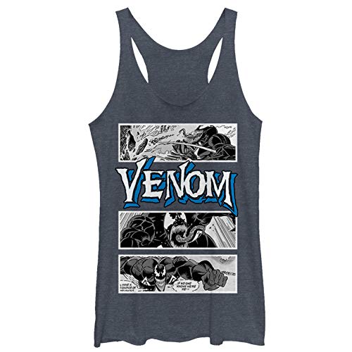 Débardeur Venom Marvel avec dos nageur et motif imprimé pour femme