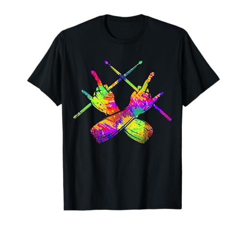 Drummer, drummer, drumsticks, rock T-Shirt